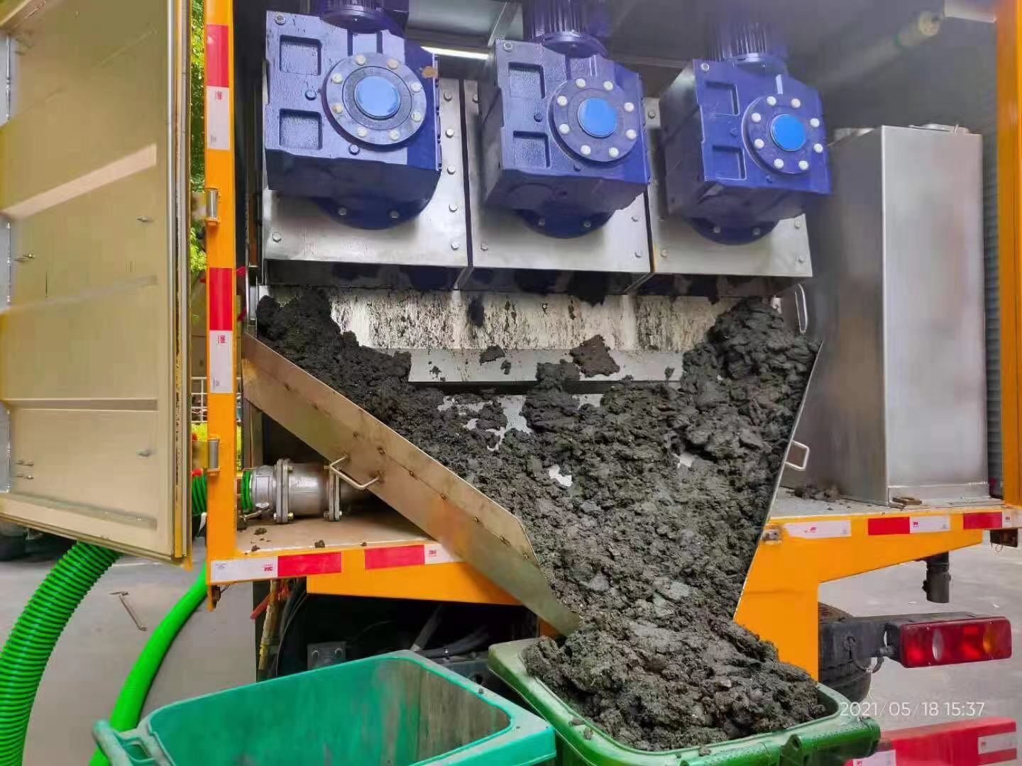 桓台化粪池清掏城市维护站-泥浆净化干湿分离处理